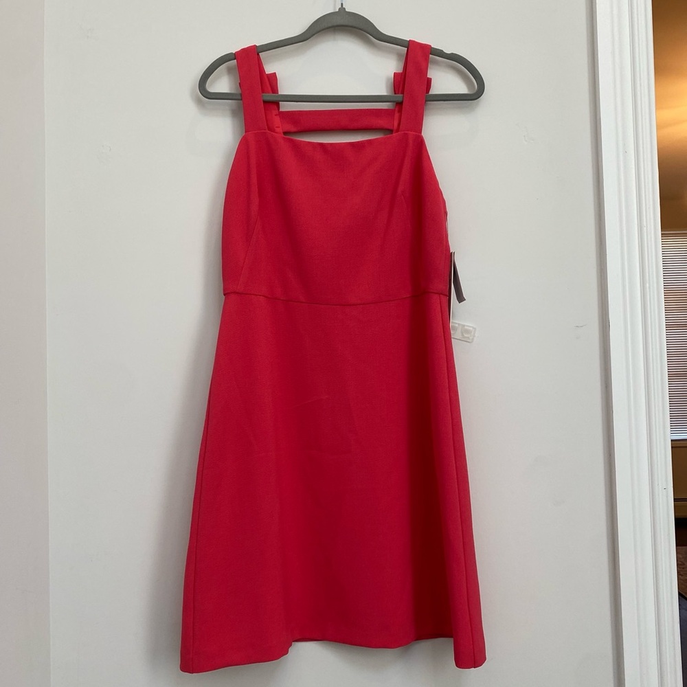Nicole Miller Size 6 Coral Cocktail Dress NWT